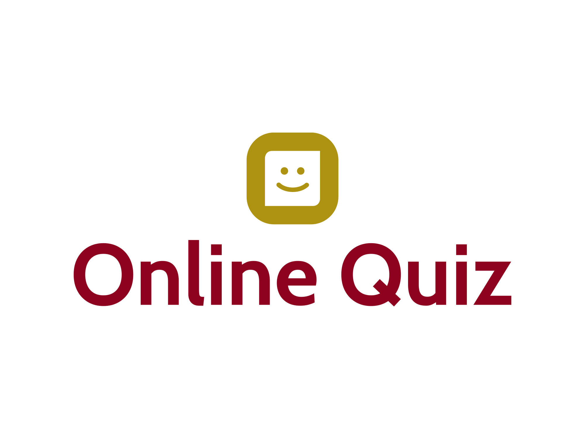 online quiz logo